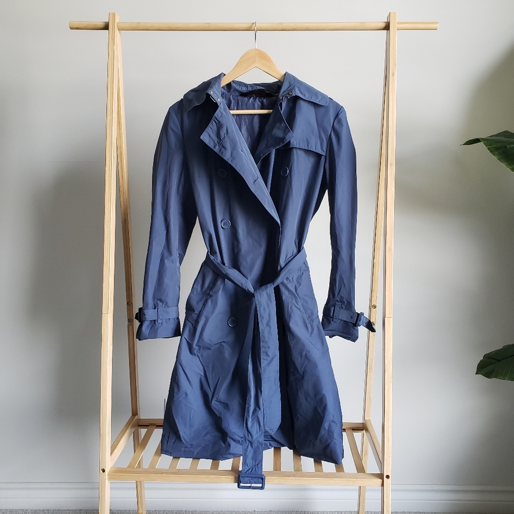 Blue Trench Coat